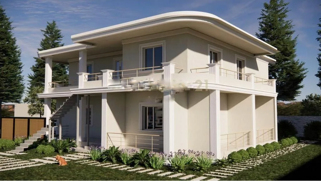 OBJEKT 2-KATËSH NE ASTIR ME 8 DHOMA DHE 10 POSTE PARKIMI – IDEAL PËR HOSTEL, KOPESHT OSE BIZNES 2