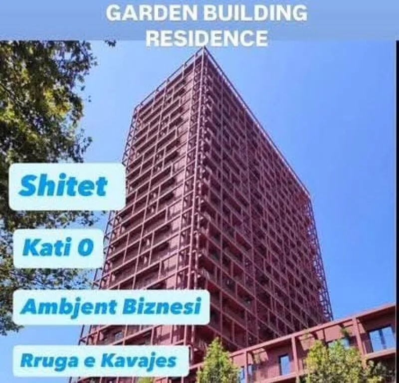 OKAZION Shitet Ambjent Biznesi 62m2 tek Tirana Garden Building nje nga Zonat me te kerkuara ne Tirane! Kati 0 250.000€ 2