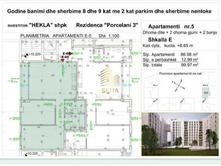 Apartament - Për Shitje - Kodra e Priftit, Tiranë(ID: 530581010-15) 8