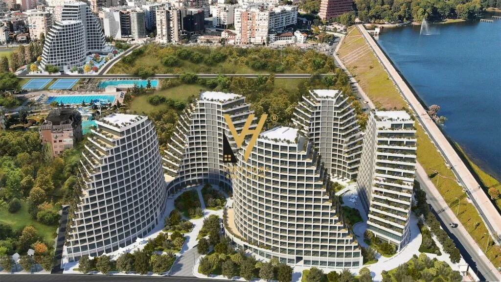 SHITET APARTAMENT 2+1+2+VERANDE TE LAKE VIEW RESIDENCE 550.000 EURO 2