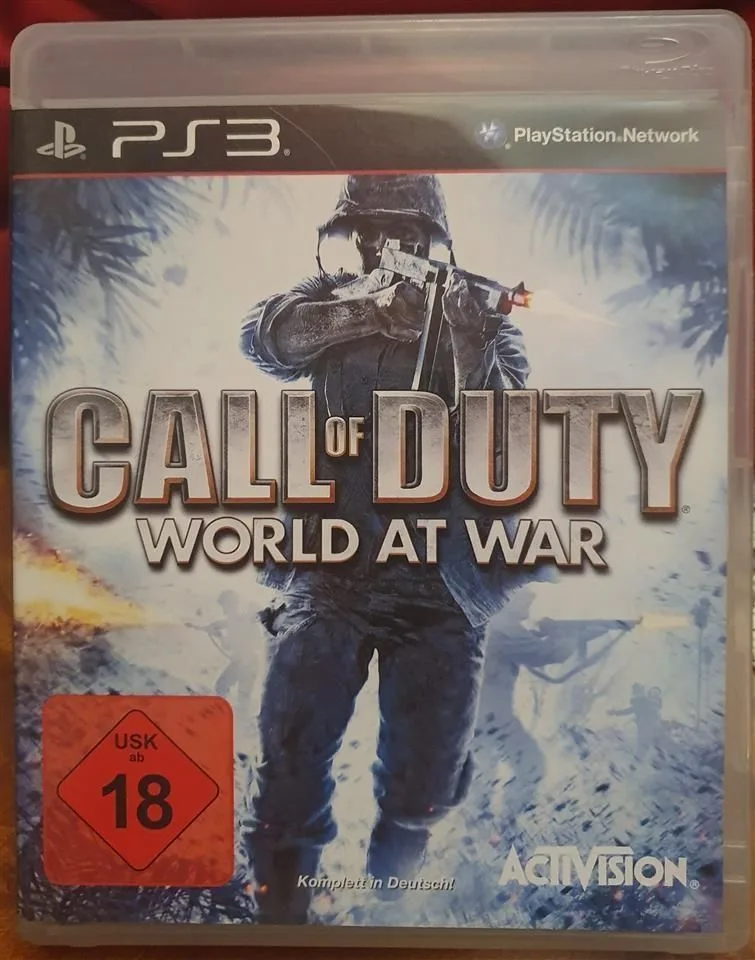 Call of Duty World At War - Playstation 3 - Gjendje super -