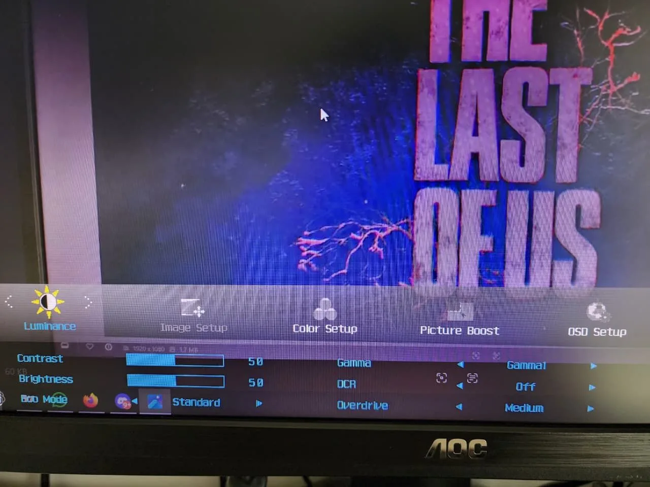 Monitor aoc 75hz 24inch okazion 3