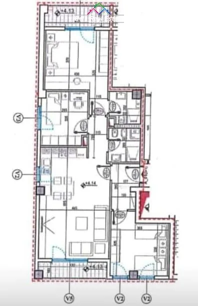 Tirane, jepet me qera zyre Kati 1, 128 m² 830 € (Bulevardi i Ri) 2