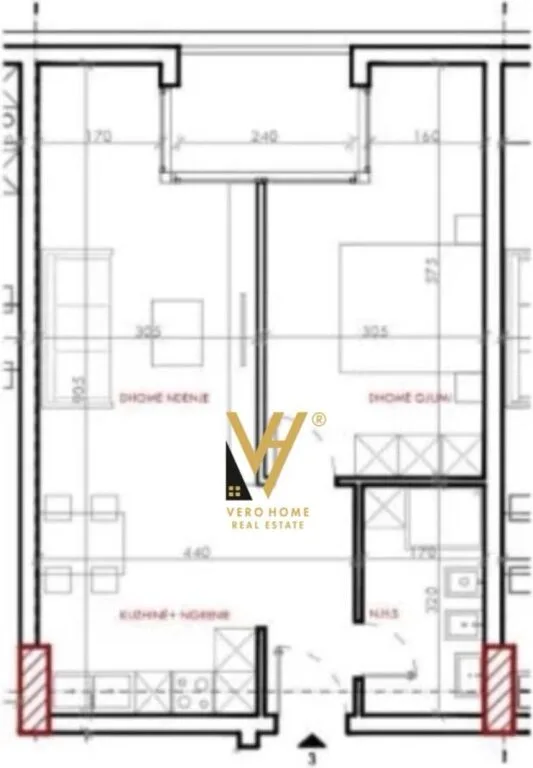 SHITET APARTAMENT 1+1+BLK NE ASTIR 86.000 EURO 3