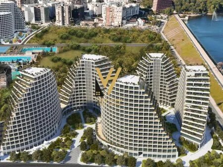 SHITET APARTAMENT 2+1+2+VERANDE TE LAKE VIEW RESIDENCE 550.000 EURO