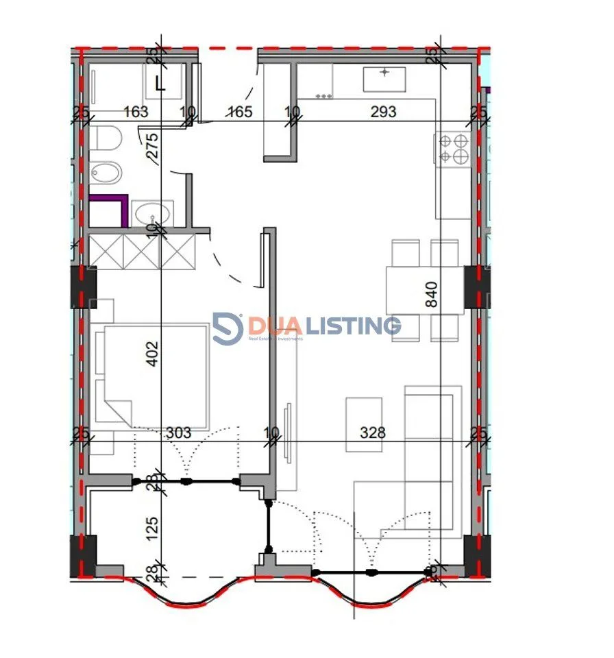 Shitet Apartament 1+1– Aluna 2, Paskuqan 2