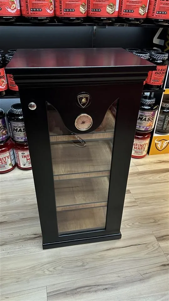 SHITET KUTI E MADHE LUKSOZE HUMIDOR PER PURO CIGARE AKSESOR 10