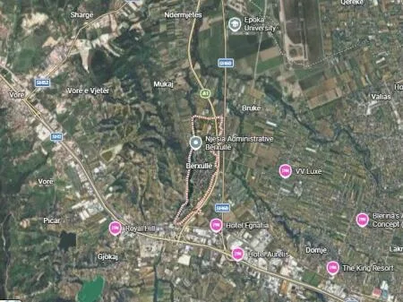 Shiten 2 toka ne autostraden Tirane Durres, prane mbikalimit te Rinasit 7